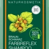 LOGONA Haarpflege|Naturkosmetik^- Farbreflex Shampoo Braun-Schwarz Bio-Haselnuss 250 ml