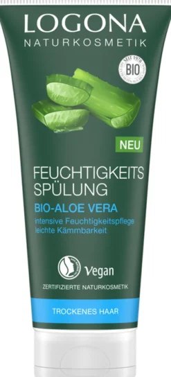 LOGONA Haarpflege^- Feuchtigkeits Spülung Bio-Aloe 200 ml