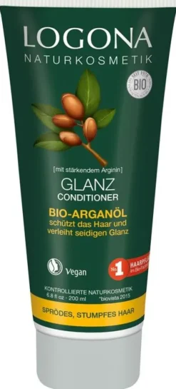 LOGONA Haarpflege^- Glanz Conditioner Bio-Arganöl 200 ml
