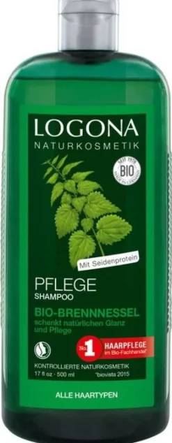 LOGONA Haarpflege^- Pflege Shampoo Bio-Brennessel 500 ml