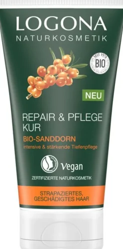 LOGONA Haarpflege^- Repair & Pflege Kur Bio-Sanddorn, 150ml