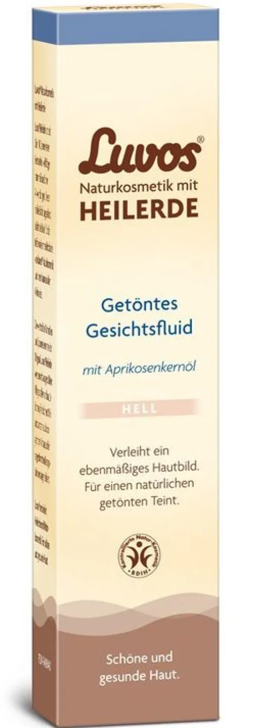 Heilerde-Gesellschaft LUVOS JUST GmbH & Co. KG Gesichtspflege|Naturkosmetik^Luvos - Gesichtsfluid getönt hell 50ml