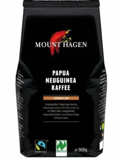 Mount Hagen Kaffee|Kaffee^- Bio FT Naturland Papua Neu Guinea gem. 500g Soft