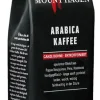 Mount Hagen Kaffee|Kaffee^- Bio Röstkaffee entkoffeiniert, ganze Bohne, 250g