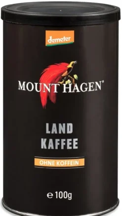 Mount Hagen Kaffee|Kaffee^- Demeter Landkaffee, 100g