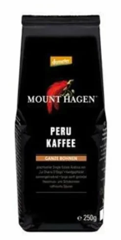 Mount Hagen Kaffee|Kaffee^- Demeter Röstkaffee Bohne, 250g