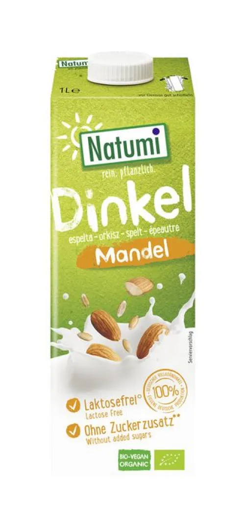 NATUMI Getreidedrinks^- Dinkel Mandel Drink, 1l