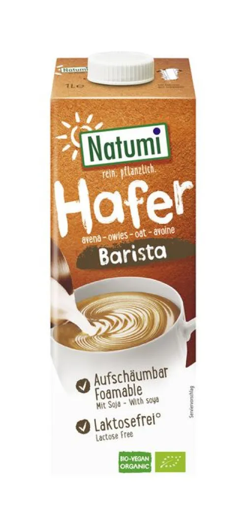 NATUMI Pflanzensäfte|Pflanzensäfte^- Hafer Barista bio 1l
