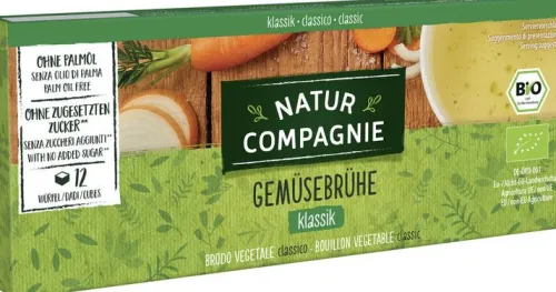 NATURCOMPAGNIE Brühen & Würze|Brühen^Natur Compagnie - Gemüsebrühe, 12 Würfel, 126g