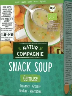 NATURCOMPAGNIE Suppen^Natur Compagnie - Snack Soup Gemüse, 3 x 18g
