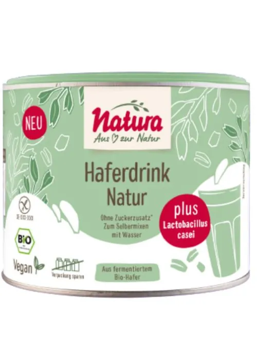 Natura-Werk Gebr. Hiller GmbH & Co. KG Getreidedrinks^Natura - Bio Haferdrinkpulver Natur, 300g