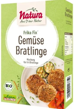 Natura-Werk Gebr. Hiller GmbH & Co. KG Vegetarischer Fleischersatz^Natura - Frika Fix Gemüse-Bratlinge bio 150g
