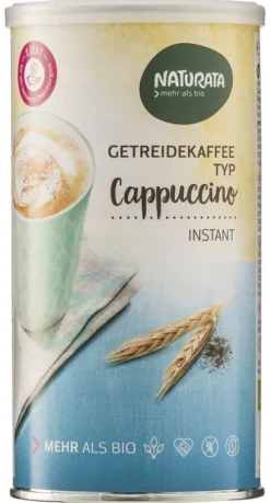 NATURATA Kaffee|Kaffee^- Cappuccino, Getreidekaffee, instant, Dose, 175g