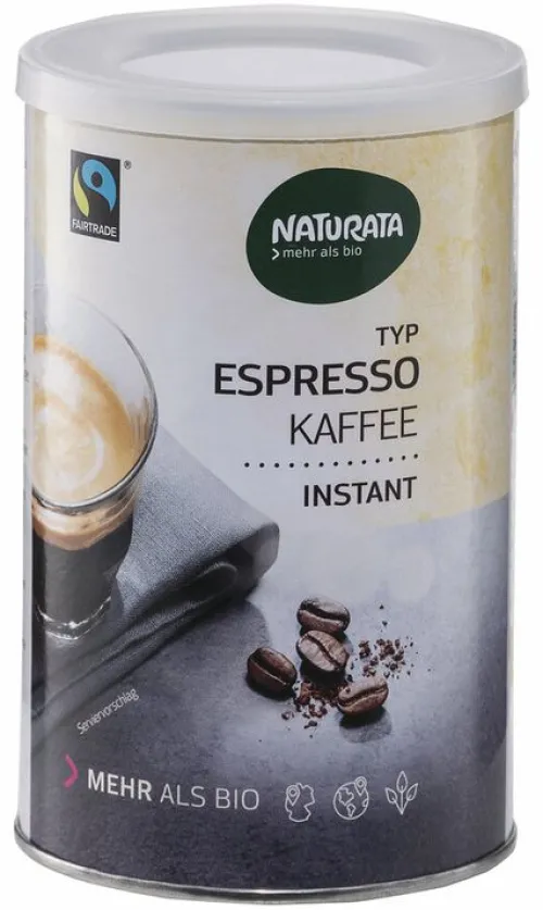 NATURATA Kaffee|Kaffee^- Espresso Bohnenkaffee, instant, Dose, 100g