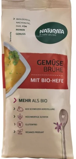 NATURATA Brühen & Würze|Brühen^- Gemüsebrühe Nachfüllbeutel, bio, 500g