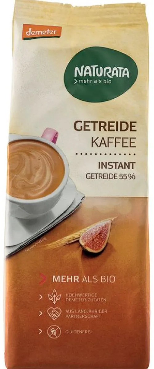 NATURATA Kaffee|Kaffee^- Getreidekaffee instant Nachfüllbeutel bio 200g