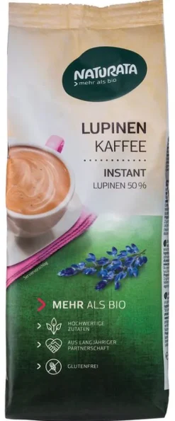 NATURATA Kaffee|Kaffee^- Lupinenkaffee instant bio Nachfüllbeutel 200g