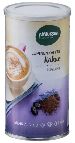 NATURATA Kaffee|Kaffee^- Lupinenkaffee Kakao, instant, Dose, 175g