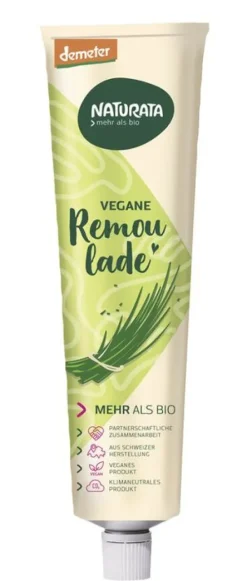 NATURATA Saucen Und Dressing^- Vegane Remoulade ohne Ei in der Tube, 190ml