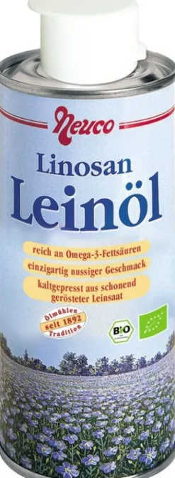 HEIRLER CENOVIS GMBH Fette & Öle|Glutenfreie Lebensmittel^Neuco - Linosan-Leinöl bio 250ml