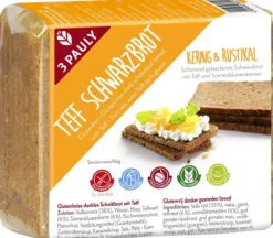 3PAULY Brote|Brot^3-Pauly - Schwarzbrot mit Teff 500g