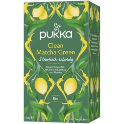 Pukka Herbs 8 Kräutertee^Pukka - Bio-Kräutertee Clean Matcha Green, 20x1,5g