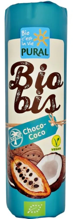 PURAL Backwaren & -Mischungen^- Biobis Choco-Coco Doppelkeks bio, 300g