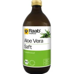 Raab Vitalfood Pflanzensäfte|Pflanzensäfte^- BIO Aloe Vera Saft, 0,5l
