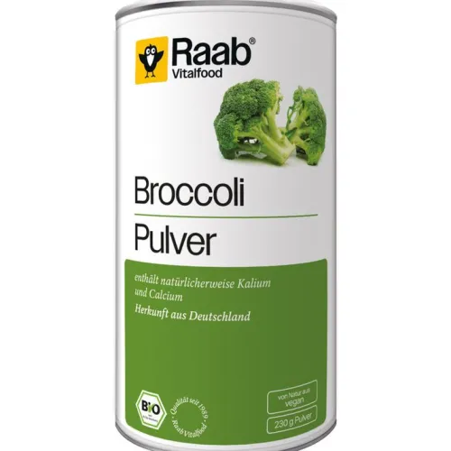 Raab Vitalfood Smoothie-Pulver|Glutenfreie Lebensmittel^- Bio Broccoli Pulver 230g