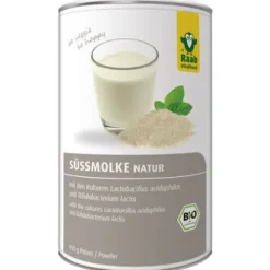 Raab Vitalfood Glutenfreie Lebensmittel^- BIO Naturmolke, 450g