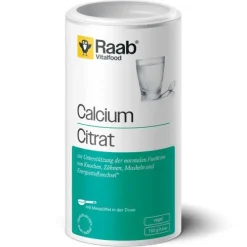 Raab Vitalfood Vitamine Und Mineralien^- Calciumcitrat Pulver, 160g