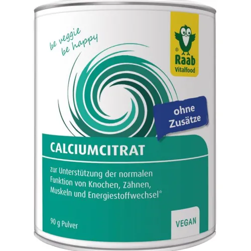 Raab Vitalfood Vitamine Und Mineralien^- Calciumcitrat, 90g
