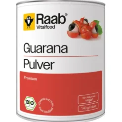 Raab Vitalfood Gedächtnisleistung^- Guarana-Pulver bio 140g