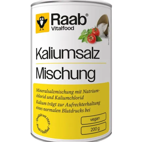 Raab Vitalfood Gewürze Und Kräuter|Glutenfreie Lebensmittel^- Kaliumsalz natriumreduziert 200g