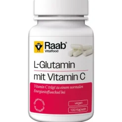 Raab Vitalfood Vitamine Und Mineralien^- L-Glutamin 340 100Kps.