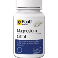 Raab Vitalfood Vitamine Und Mineralien^- Magnesium Citrat Kapseln 90Stk.