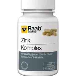 Raab Vitalfood Immunsystem|Haare, Haut Und Nägel^- Zink Komplex 60 Kapseln