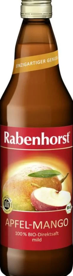Haus Rabenhorst O. Lauffs GmbH & Co. KG Fruchtsäfte|Glutenfreie Lebensmittel^Rabenhorst - Apfel-Mango bio 700ml