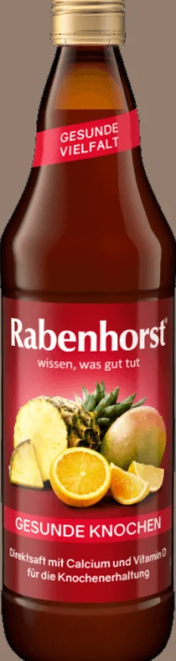RABENHORST Fruchtsäfte|Glutenfreie Lebensmittel^- Gesunde Knochen 700ml