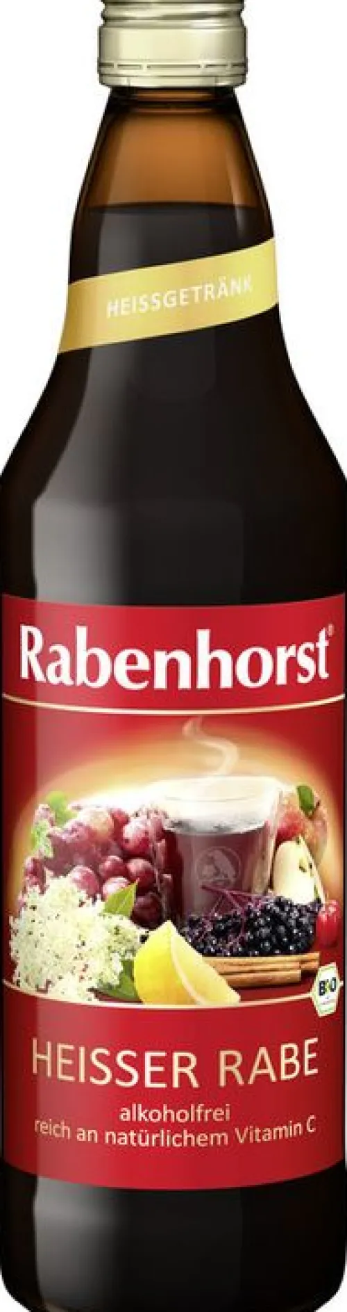 Haus Rabenhorst O. Lauffs GmbH & Co. KG Fruchtsäfte|Glutenfreie Lebensmittel^Rabenhorst - Heißer Rabe bio 700ml
