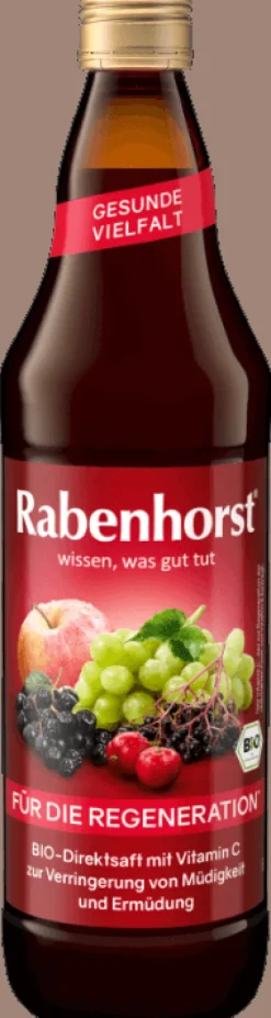 RABENHORST Fruchtsäfte|Glutenfreie Lebensmittel^- Regeneration Bio 700ml