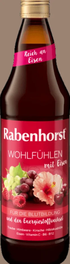 RABENHORST Vitamine Und Mineralien|Eisen^- Wohlfühlen mit Eisen 700ml