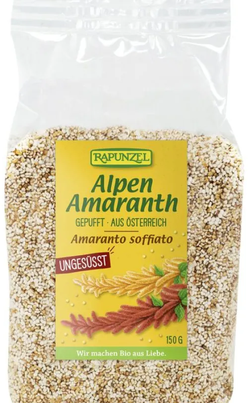RAPUNZEL Glutenfreie Lebensmittel^- Alpen Amaranth gepufft, bio 150g