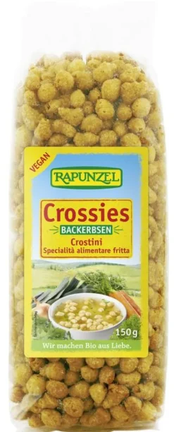 RAPUNZEL Suppen^- Backerbsen (Crossies), 150g