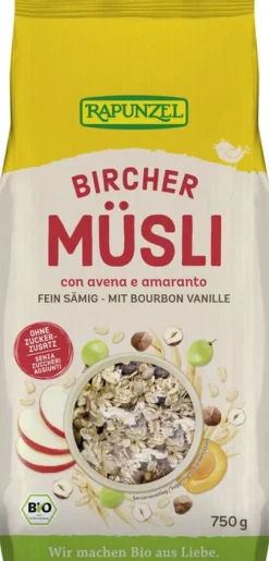 RAPUNZEL Breie & Müsli^- Bircher Müsli, bio 750g