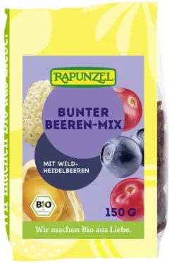 RAPUNZEL Mischungen|Glutenfreie Lebensmittel^- Bunter Beeren-Mix, 150g