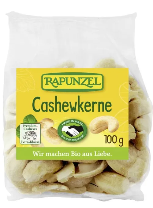RAPUNZEL Nüsse^- Cashewkerne ganz HIH, 100g