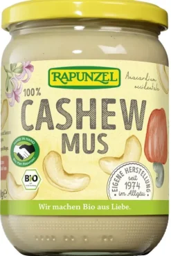 RAPUNZEL Nussmuse|Glutenfreie Lebensmittel^- Cashewmus HIH, 500g