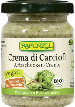 RAPUNZEL Saucen Und Dressing^- Crema di Carciofi, Artischockencreme, 120g