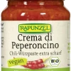 RAPUNZEL Saucen Und Dressing^- Crema di Peperoncino, Chili-Würzpaste extra scharf, 120g